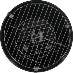 Tavolo da kettle ball nero per barbecue D32cm