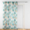 VOILE ORNELLA BLANC/EMERAUDE 140x240CM