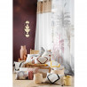 VOILE TOSCANE 140x240CM SABLE IMPRIME D