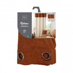 RIDEAU TESSA CAMEL 140x240CM TOP BOUCLET