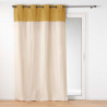 RIDEAU TESSA OCRE 140x240CM TOP BOUCLETT
