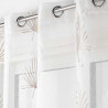 VOILE PALMARIS LIN 140x240CM SABLE BRODE