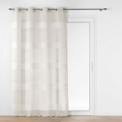 VOILE JANICE LIN 140x240CM EFFET LIN TIS