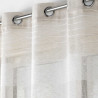 VOILE JANICE LIN 140x240CM EFFET LIN TIS