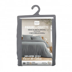 PARURE ANGELIA GRIS 260x240CM DOUBLE GAZ