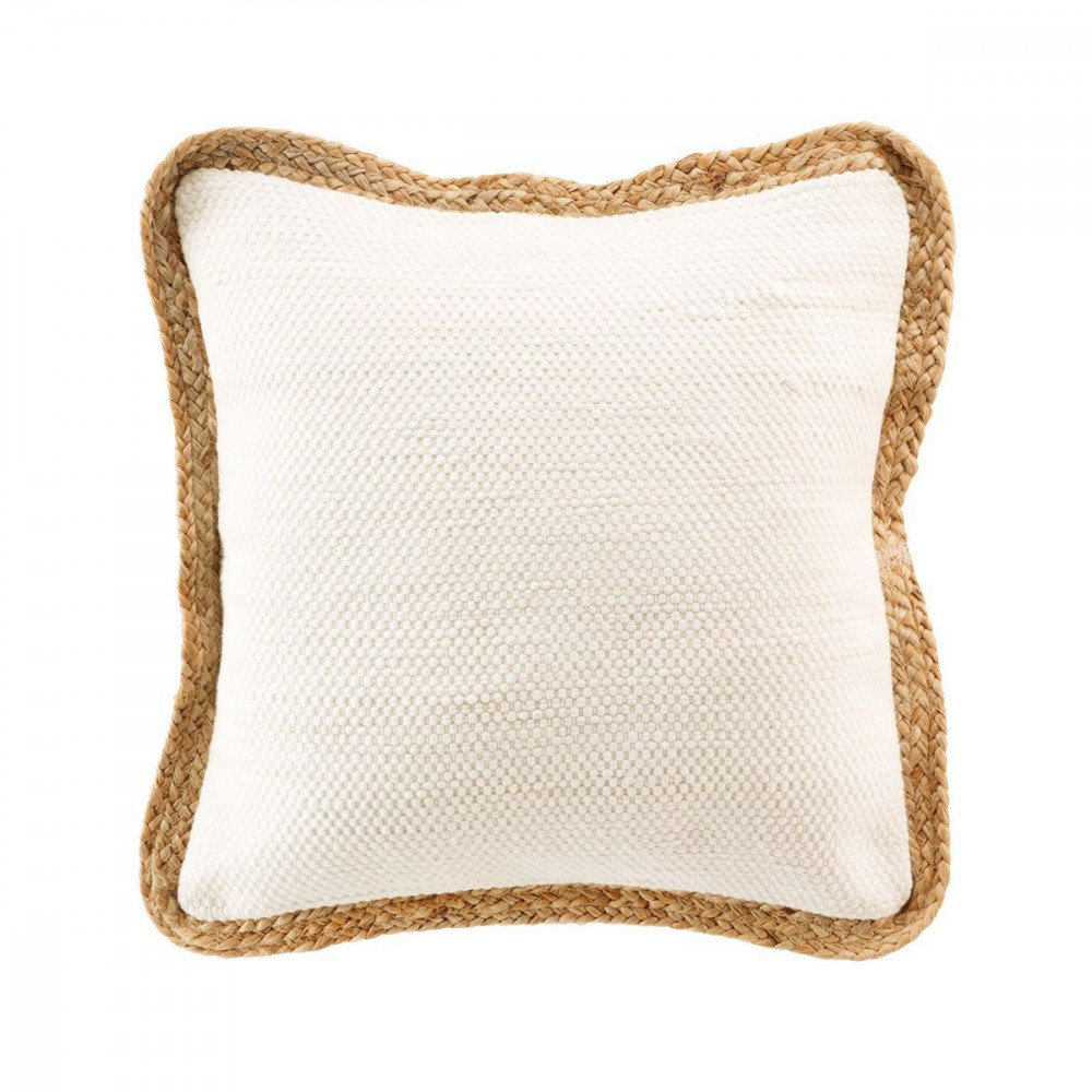 COUSSIN AKINA NATUREL 45x45CM COTON+JUTE COUSSIN AKINA NATUREL 45x45CM COTON+JUTE