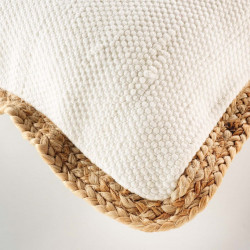 COUSSIN AKINA NATUREL 45x45CM COTON+JUTE