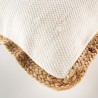 COUSSIN AKINA NATUREL 45x45CM COTON+JUTE