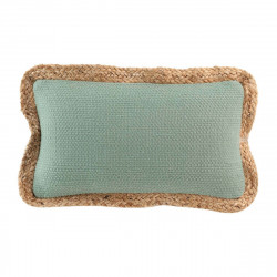 COUSSIN AKINA SAUGE 30x50CM COTON+JUTE