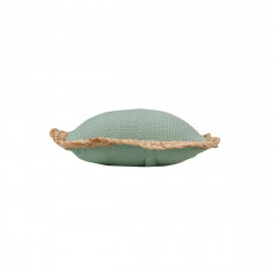 COUSSIN AKINA SAUGE 30x50CM COTON+JUTE