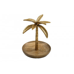 DECO PALMIER VIDE-POCHE 19CM