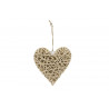 SUSPENSION CŒUR NATUREL 20CM ROTIN