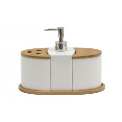 COFFRET SALLE DE BAIN 4 PCS 23X18CM