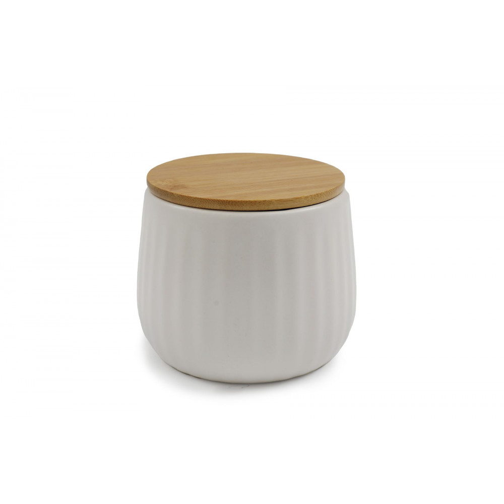 POT A COTON BLANC 10X8.5CM