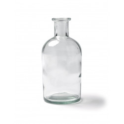 VASE BOUTEILLE A LA MER ARIEL VERRE 13,5