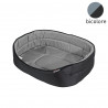 PANIER NOIR GRIS 65CM