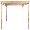 Pergola en bambou naturel 170x170xH220cm Pergola en bambou naturel 170x170xH220cm