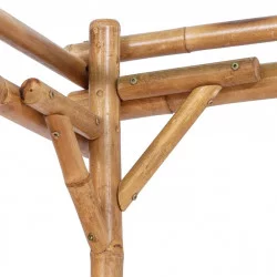 Naturlig bambu pergola