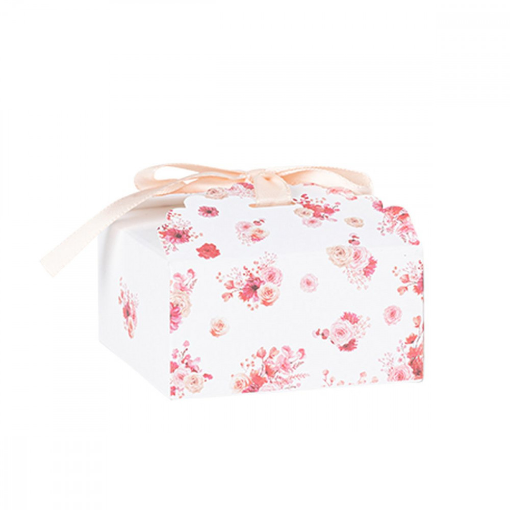 10 Contenants Love to Love Papier Blush