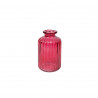 Vase Giorgia Verre Framboise Ø6,2x10cm 1