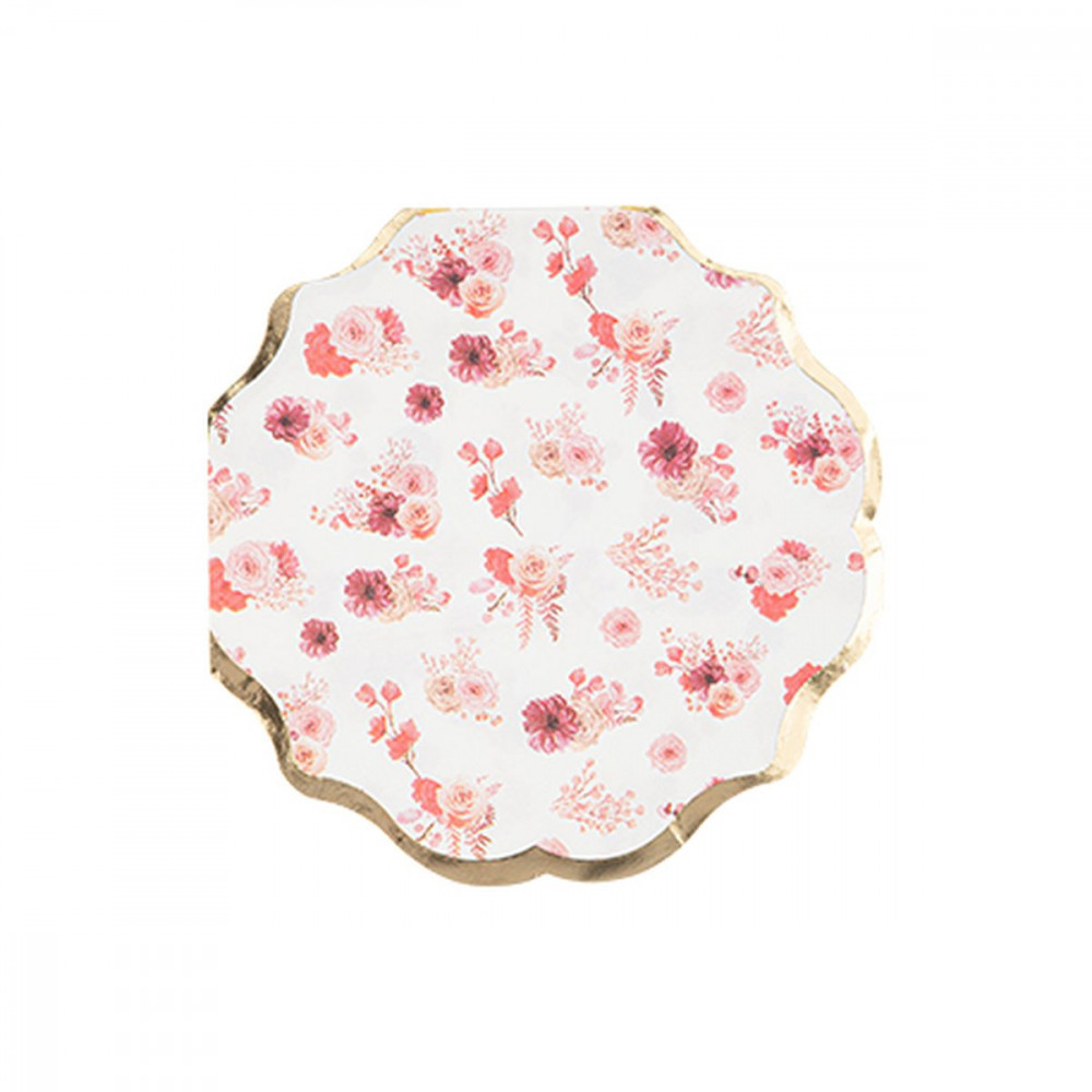 16 Serviettes Love to Love Papier Blush,