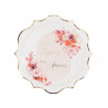 8 Assiettes "Pour Toujours Mon Amour" Lo