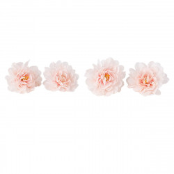 4 Pivoines Rose 9x9cm