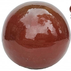 BOULE "RED" CERAMIQUE D20CM