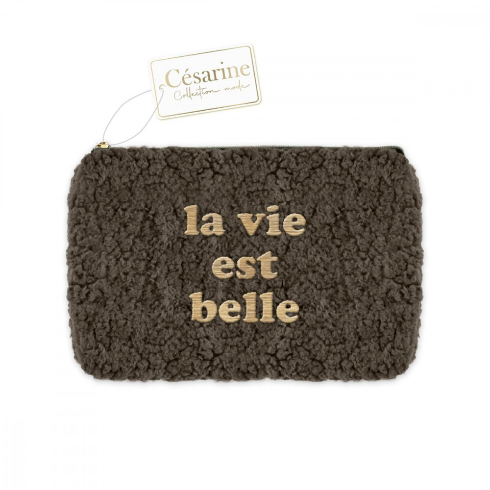 POCHETTE MOUMOUTE LA VIE EST BEL