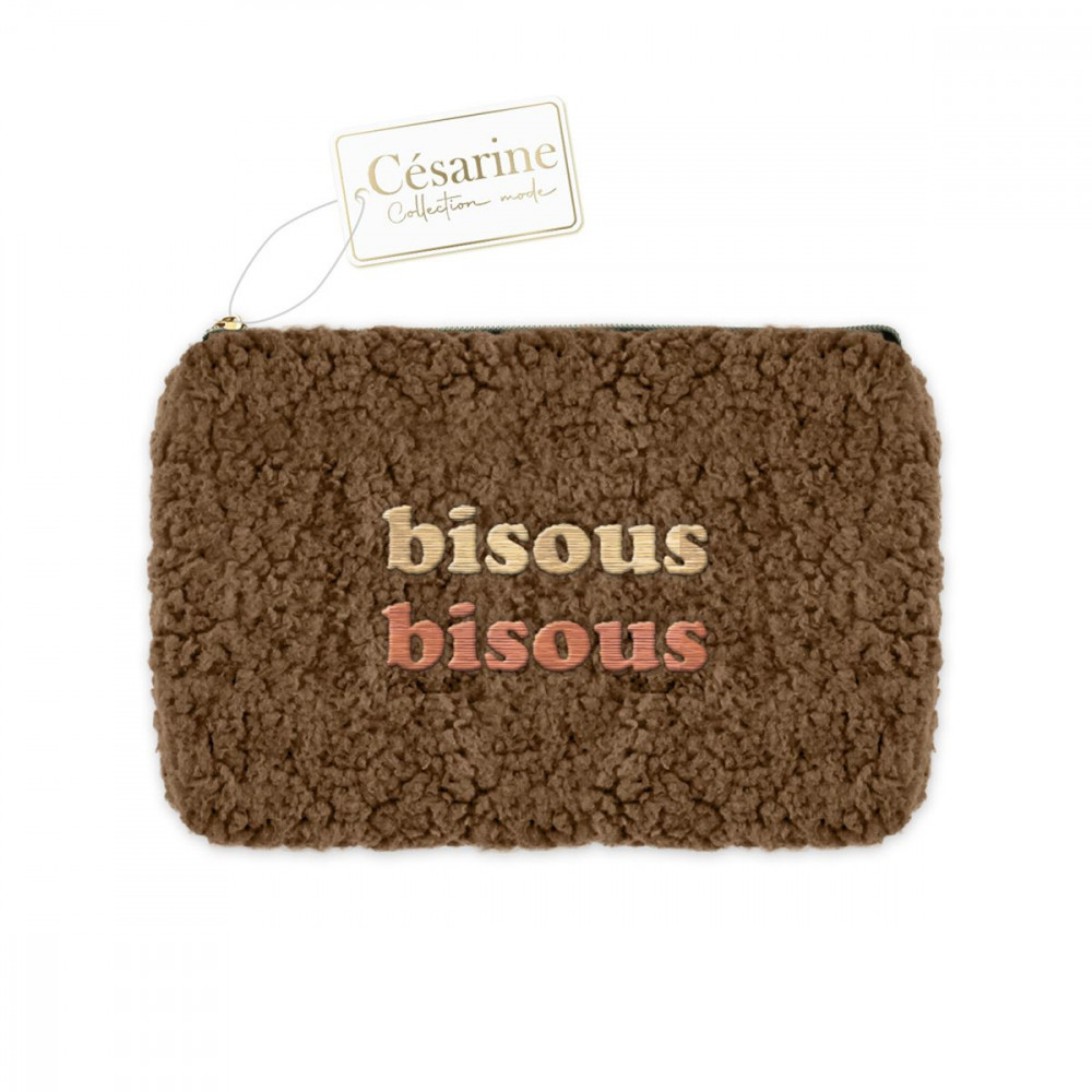 POCHETTE MOUMOUTE BISOUS BISOUS