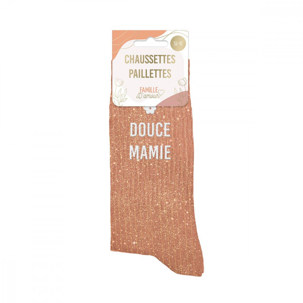 CHAUSSETTES PAILLETTES DOUCE MAM