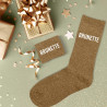 CHAUSSETTES PAILLETTES BRUNETTE