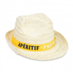 CHAPEAU PAILLE PASTIS