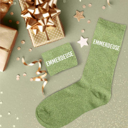 CHAUSSETTES PAILLETTES EMMERDEUS