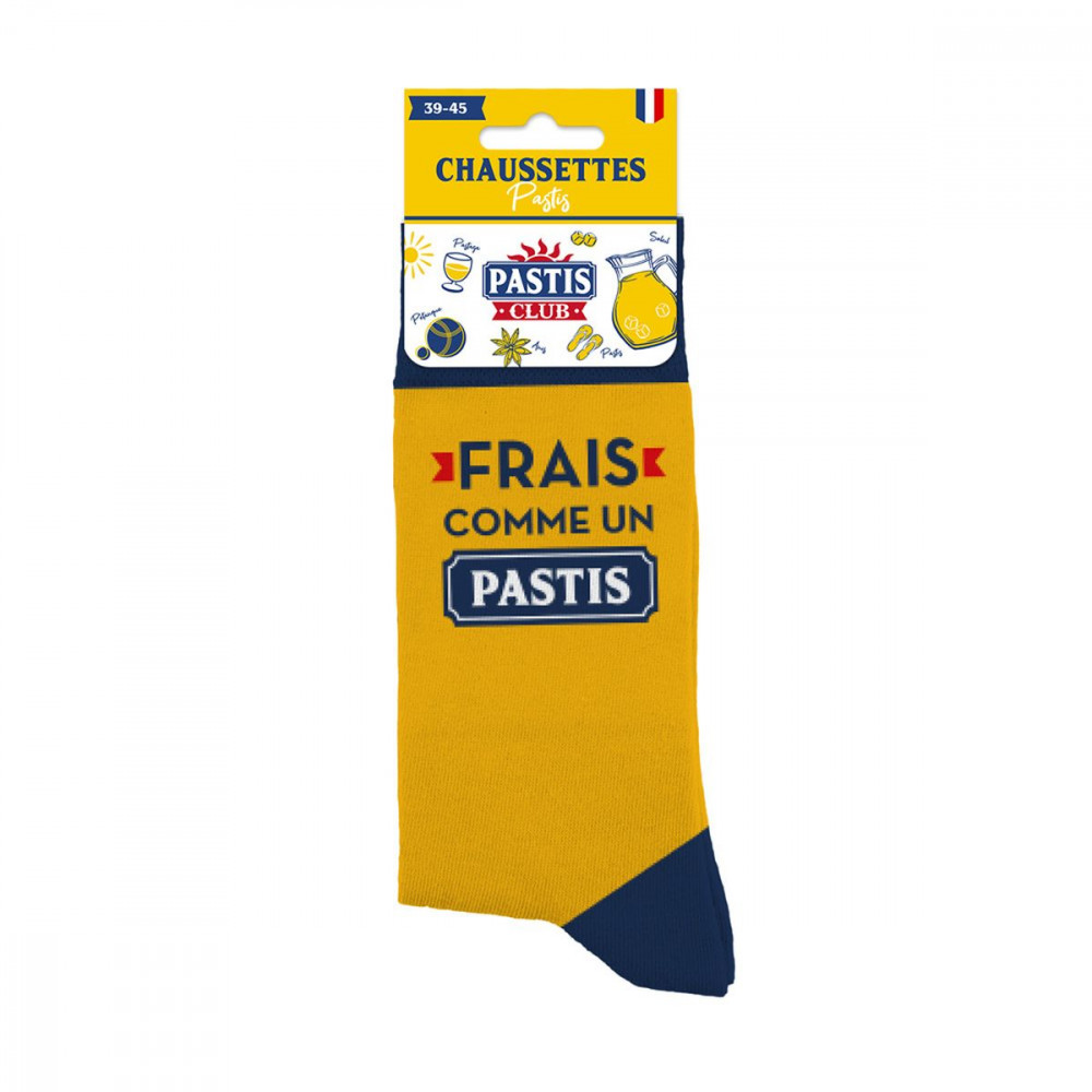 CHAUSSETTES "FRAIS COMME UN PAST