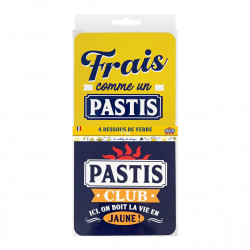 DESSOUS VERRE PASTIS