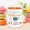 MUG ORANGE MEILLEURE TATA