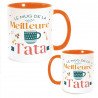 MUG ORANGE MEILLEURE TATA