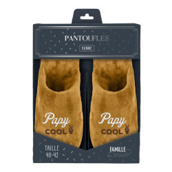 PANTOUFLES "PAPY" 40-42