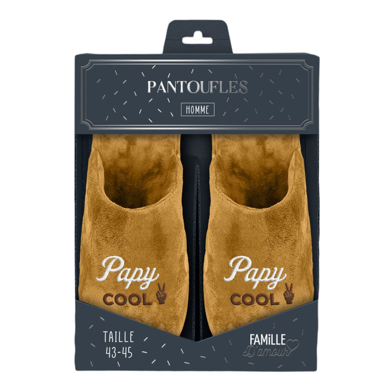 PANTOUFLES "PAPY" 43-45