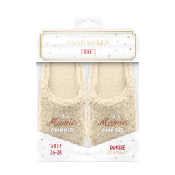 PANTOUFLES "MAMIE" 36-38