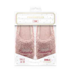 PANTOUFLES "MODE COCOONING" 36-3
