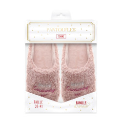 PANTOUFLES "MODE COCOONING" 39-4