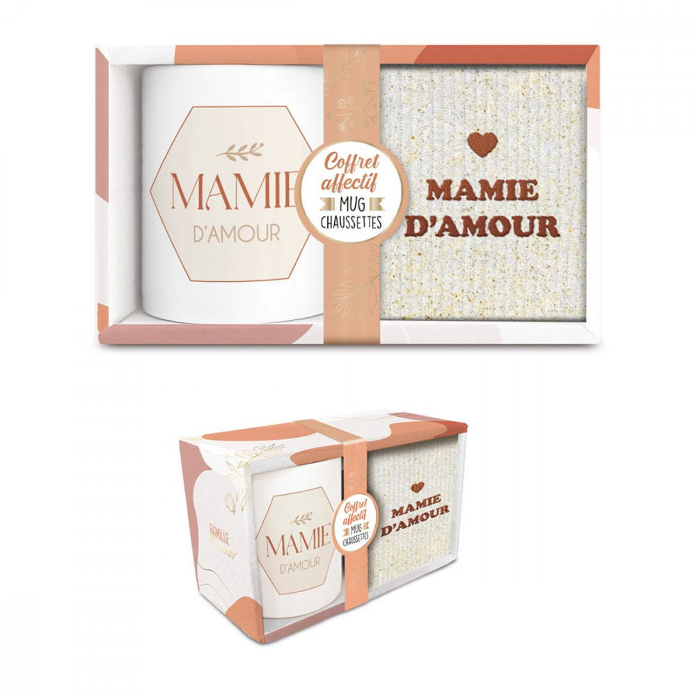 COFFRET MUG CHAUSSETTES PAILLETTES