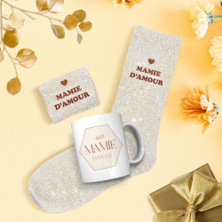 COFFRET MUG CHAUSSETTES PAILLETTES