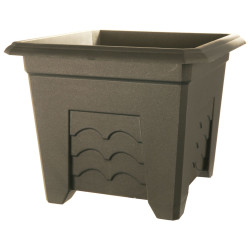 BAC A FLEURS TERRISSIMA 49x49 GRIS PAIL