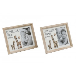 CADRE PHOTO MAMAN/PAPA 25X20CM