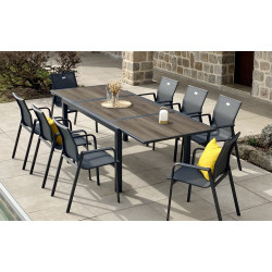 GUETHARY Table extensible 180/270X100XH7