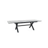 TABLE CAVALAIRE BOIS GRIS EXT 183/263CM