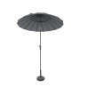 Parasol SHANGHAI Anthracite droit D270cm